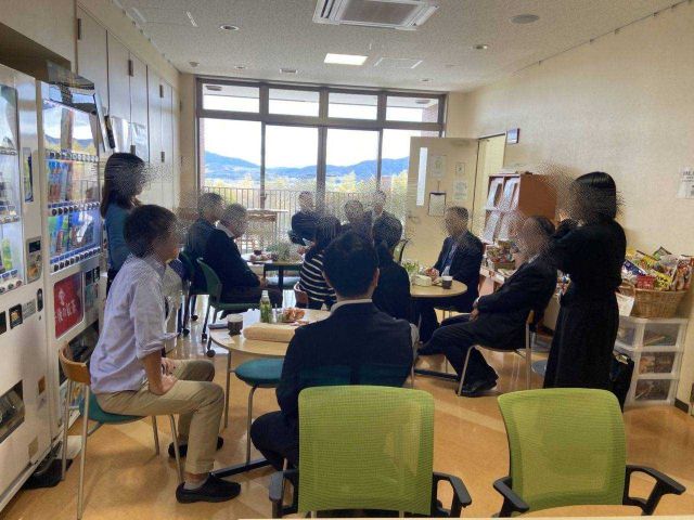 カフェ会の様子