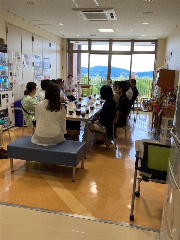 カフェ会の様子