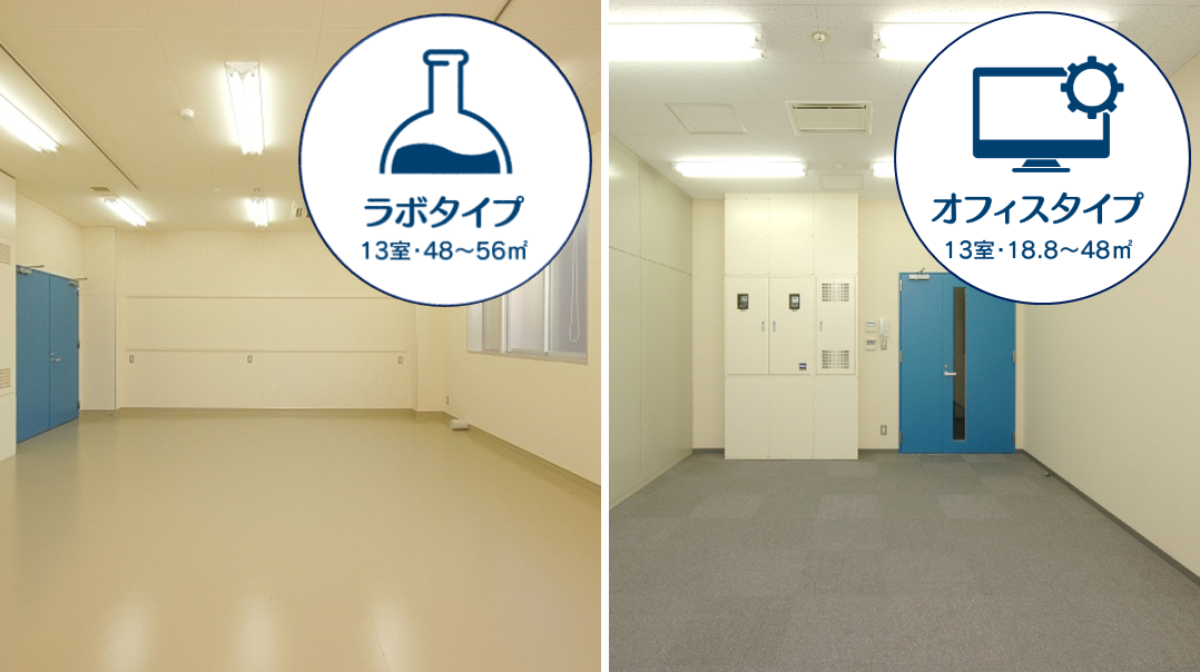 ラボタイプ、オフィスタイプ写真
