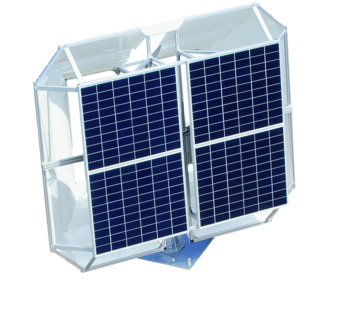 小型高効率太陽光追尾型PV装置