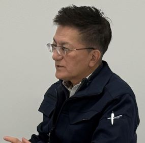 永尾和英代表取締役社長の写真