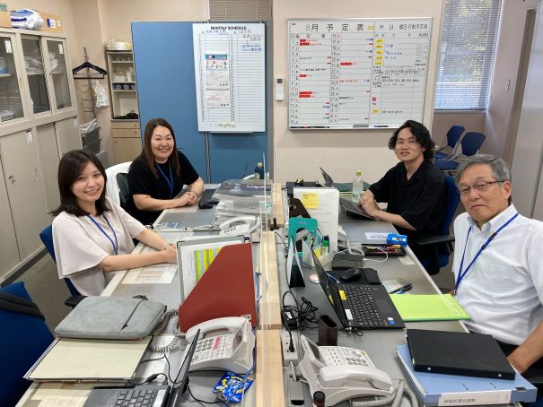 岡山大インキュベータ支援スタッフ