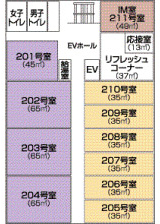 フロア図2階