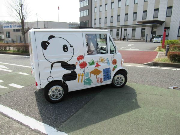 走り出すクロスケ