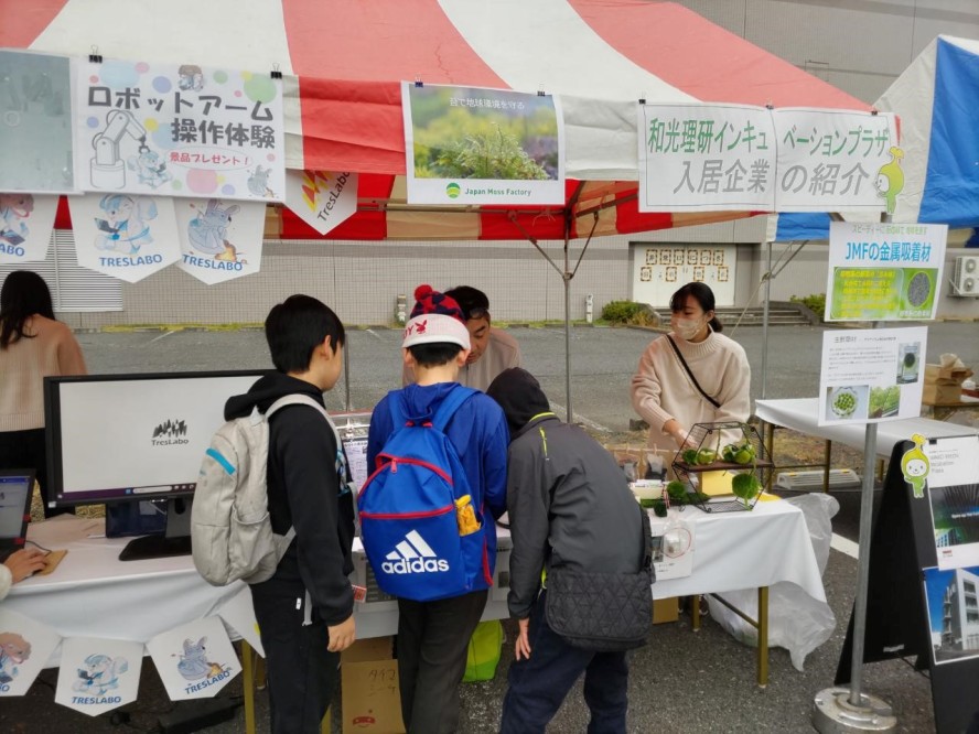 出店の様子（1）