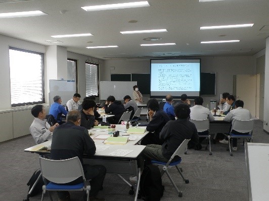 No.3「建設業のための現場管理者養成講座（4月開講）」研修風景1