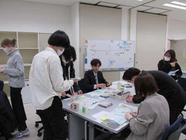 「若手社員のモチベーション向上研修」演習の風景（1）
